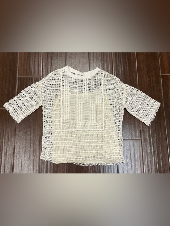 Tory Burch Tops - Tory Burch Crochet Top Tunic - S